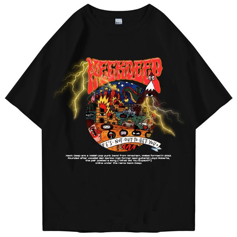 Tshirt | Oversize | Vintage | Neck Deep