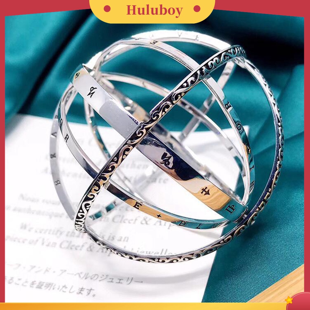 Huluboy Cincin Model Bola Astronomi Kosmik Dapat Dilipat Untuk Kencan