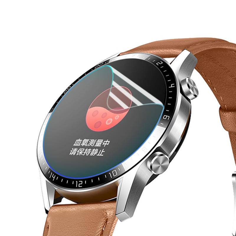 Pelindung Layar Hydrogel HD Anti blue light Bahan TPU 46mm Untuk Huawei GT2 GT3 Pro GT2e GT Runner Smartwatch 3 Pro Honor Magic 2