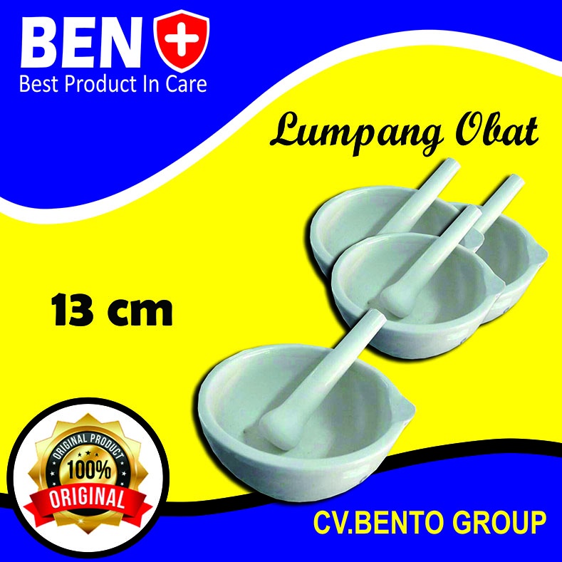 Lumpang Obat Panjang 13 cm