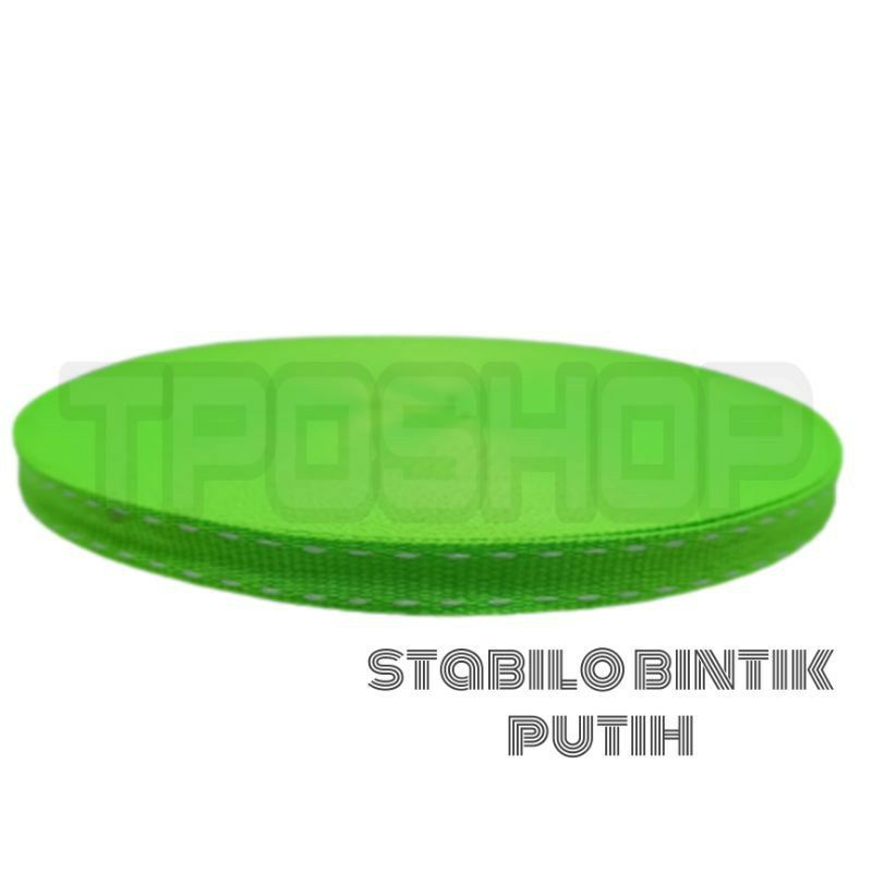 JI-pita bintik/tali pita/pita kado ukuran1cm(permeter)