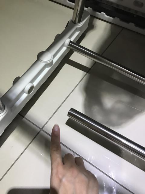 Stand Hanger Double Sisi Rak Serbaguna Dgn 4 Roda Megahome