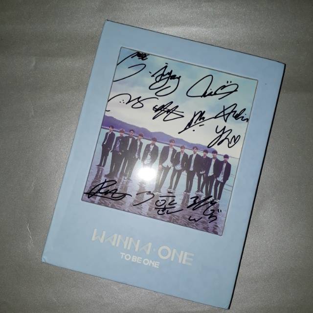 Wanna One 'To Be One' Signed Album