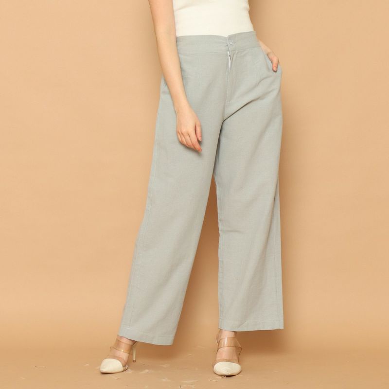 celana kulot highwaist korea