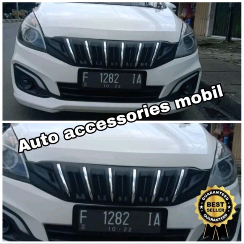 Grill Apollo Ertiga 2015 - 2016 List Chrome