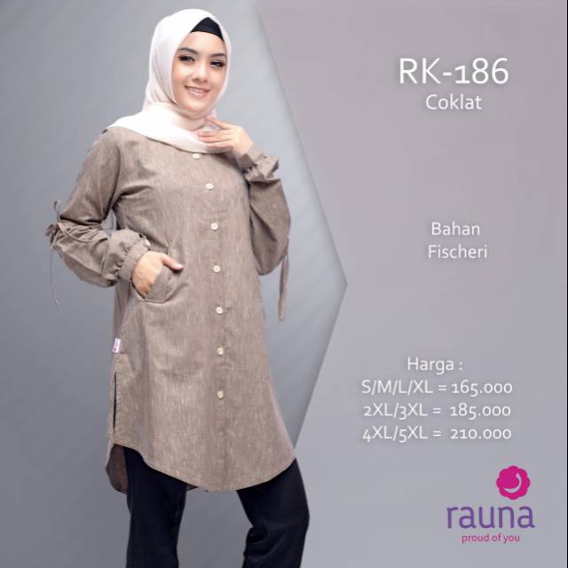 Blous Rauna Rk-184/185/186/187. Discon 15%