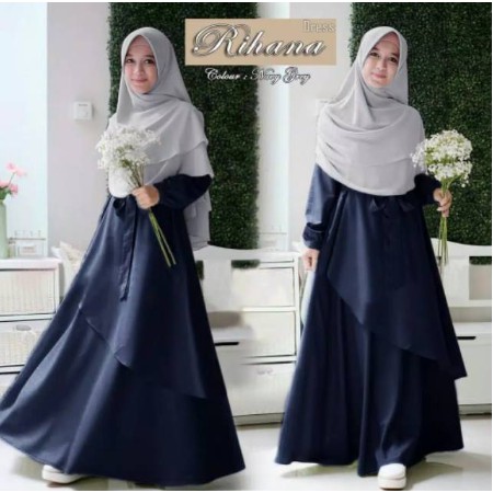 SET KANDA ABU KEKINIAN TERBARU BAJU MUSLIM REMAJA BUSANA MUSLIM MODERN