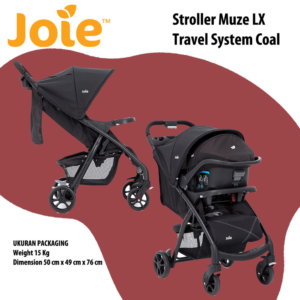 Joie stroller muze  LX (STROLLER only CARSEAT JUAL Terpisah)