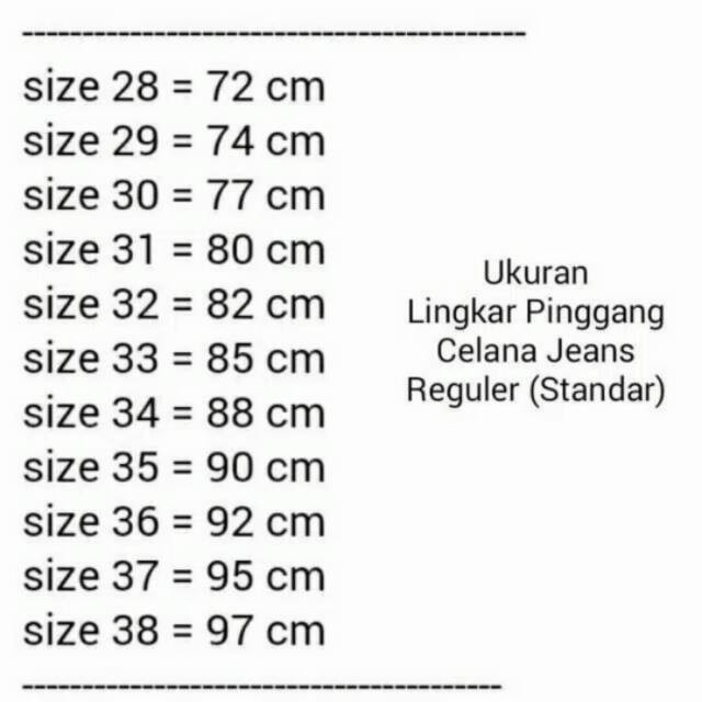 Celana Jeans Standar Biru Dongker Reguler LIVES Pria 28 - 38
