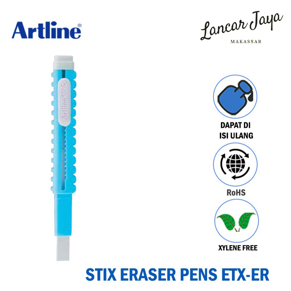 

Stix Refillable Eraser Penghapus Bisa Di Isi Ulang Pensil Pencil Artline ETX-ER
