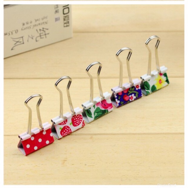 

Penjepit / Klip Kertas Bermotif 2,5 cm