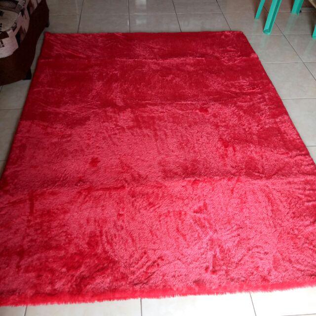 Karpet Bulu Empuk Rasfur 200x150x3cm Anti Slip Termurah
