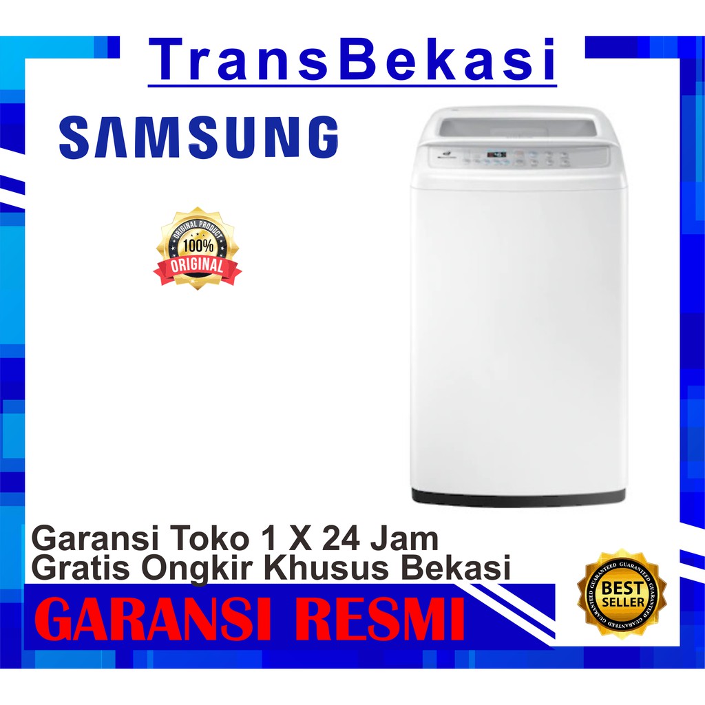 Mesin Cuci Samsung Top Loading WA80H4000SW/SE / Mesin Cuci 1 Tabung Samsung 8KG