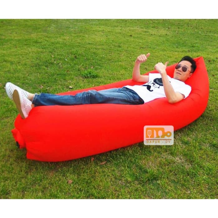 Air Sofa Bed Kursi Angin - Lazy Air Inflatable Sofa Bed - Laybag