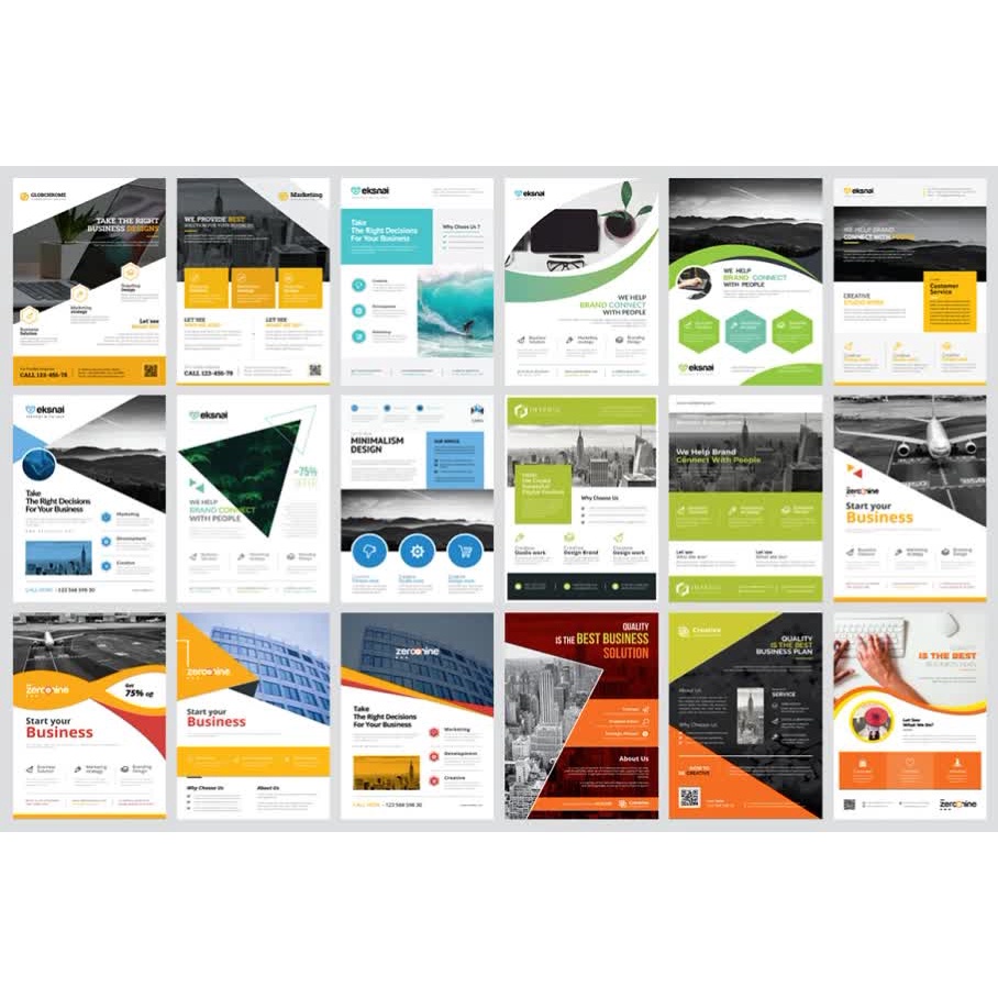 300 Corporate Business Flyers Bundle