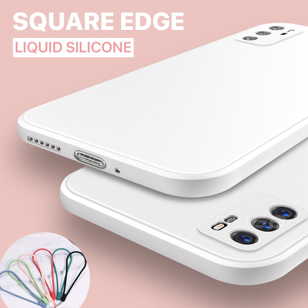 Soft Case Huawei P40 Pro P30 Pro Liquid Silikon Slim Skin Candy Macaron Bludru