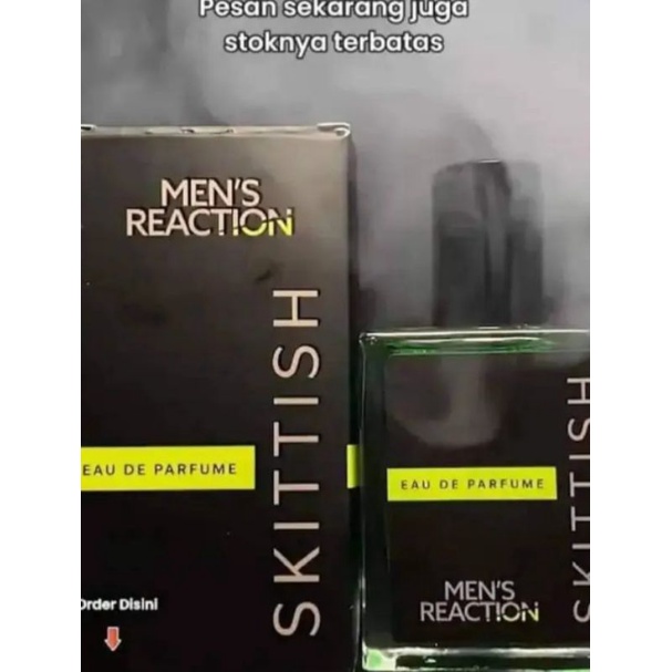 PARFUM SKITTISH MEN REACTION!! PARFUM KEKINIAN WANGI TAHAN LAMA MESKI BAJU DICUCI BERKALI-KALI//By SKITTISH &quot;Men Reaction&quot; PARFUM VIRAL TIKTOK !!FACKBOY