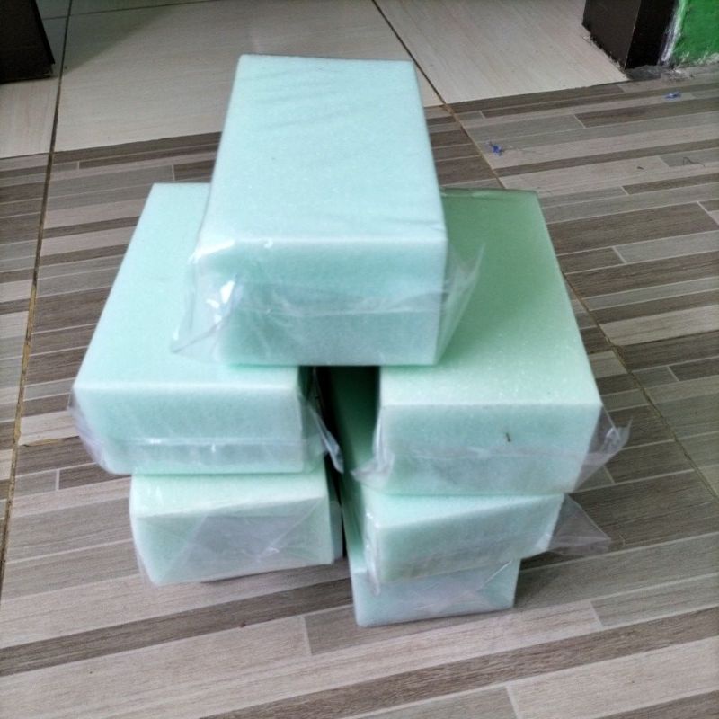 sponge cuci motor mobil spon uk 15x8x5cm  murah kualitas bagus spons tebal 5cm