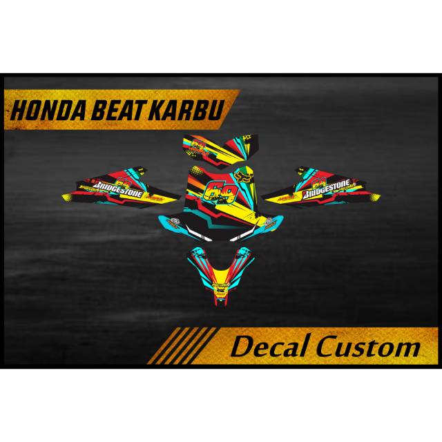 Decal/Sticker Beat Karbu Road Race
