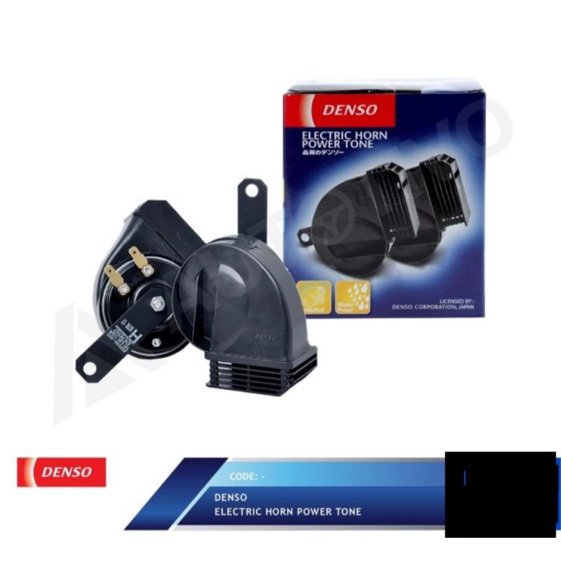 Klakson mobil denso model keong waterproof suara mobil BMW