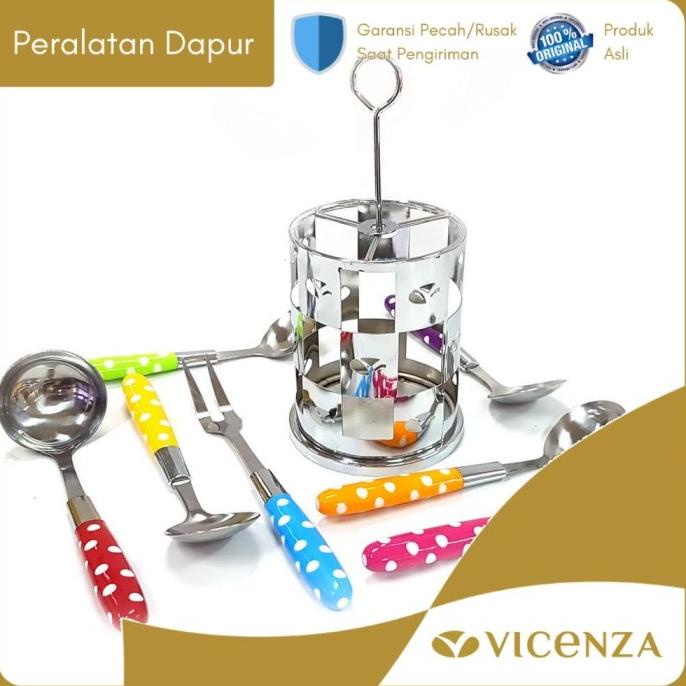Vicenza Serving Spoons Perlengkapan Sendok Sayur V261
