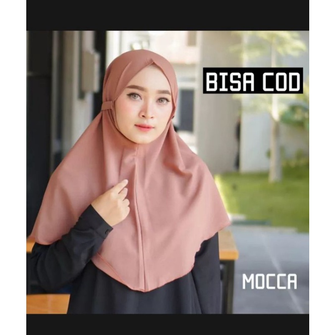 bergo maryam non pet pendek