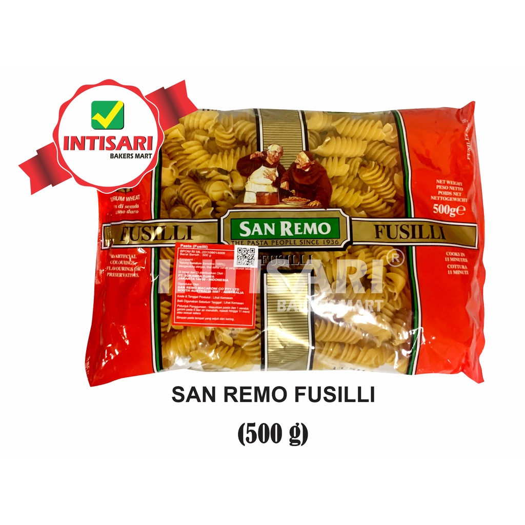 

SAN REMO FUSILLI 500 G