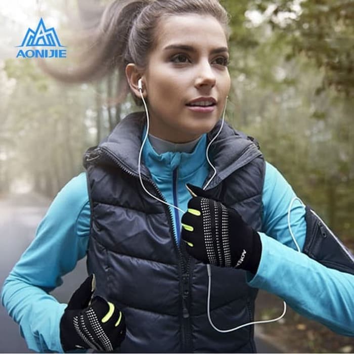 AONIJIE Outdoor Gloves Windproof Touch Screen M50 - Sarung tangan Lari