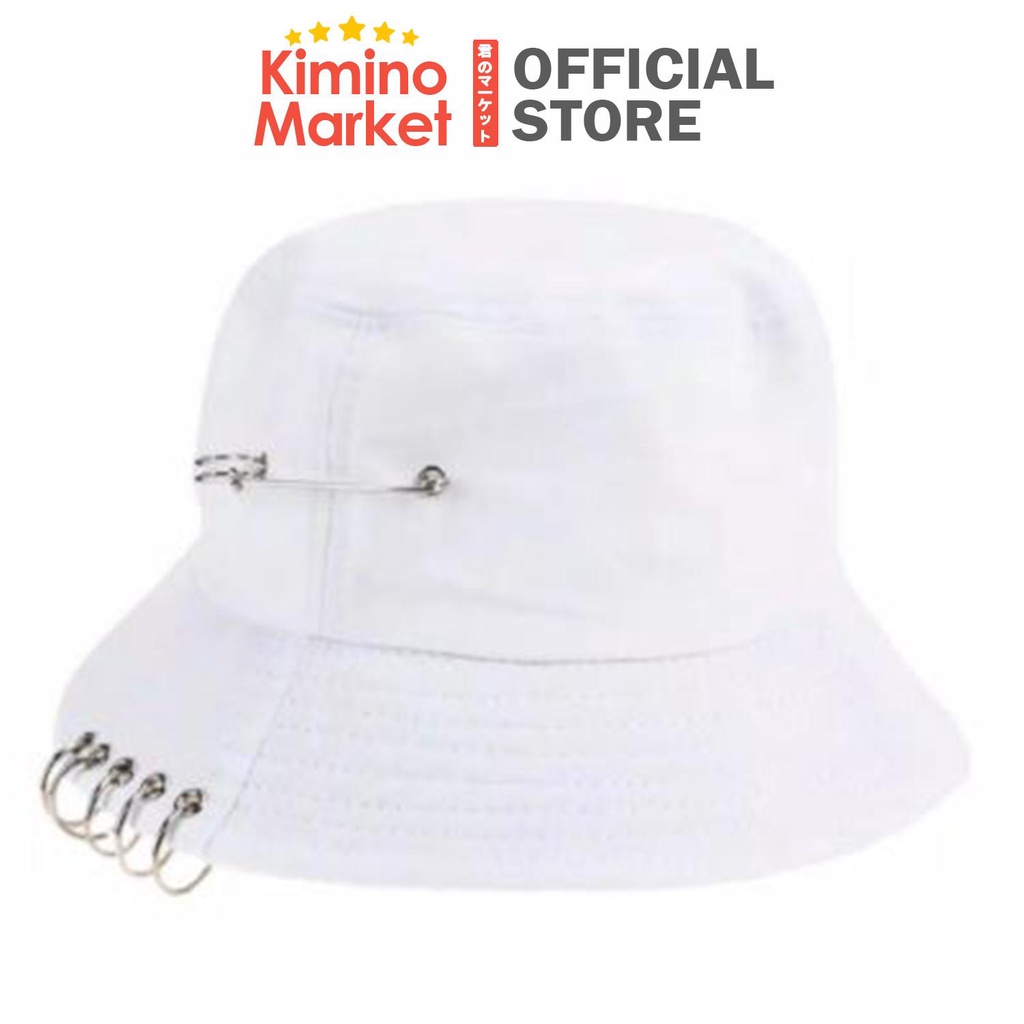 Topi Bucket Hat Ring BTS ARMY Hat Korean Style K-Pop