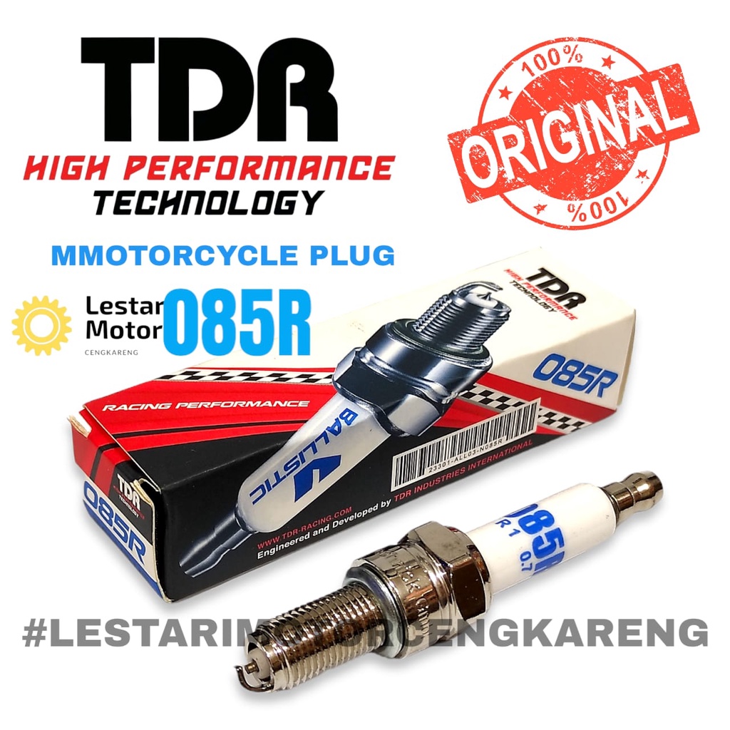 BUSI TDR RACING BALLISTIC 085R DENGAN RESISTOR SATRIA FU FI GSX PCX