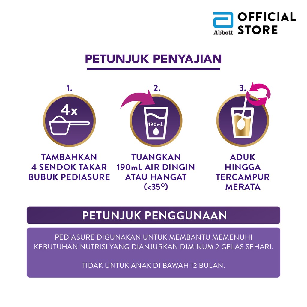 Pediasure 1800 gr - Susu Formula Pertumbuhan Anak