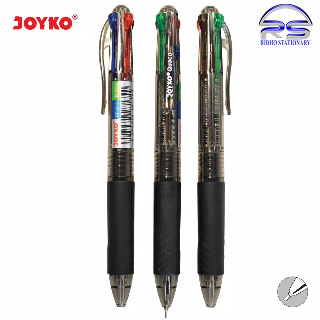 

Pulpen Joyko 4 Warna BP-213 Quaco / 0.7 mm