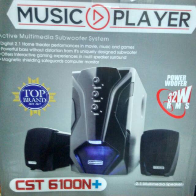 Speaker Aktif USB Bluetooth Simbadda CST6100N+
