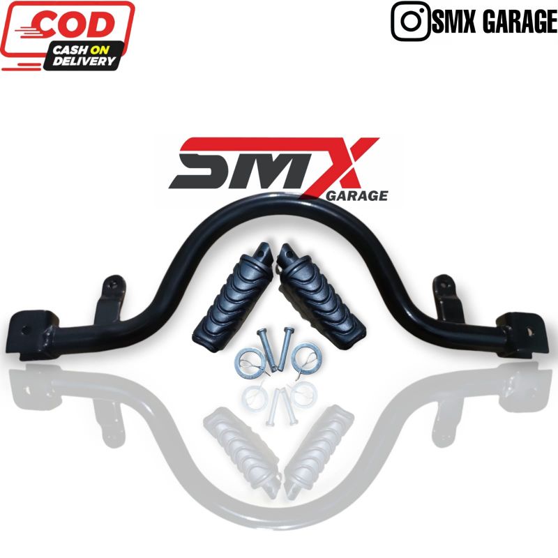 Pijakan kaki bastep footstep depan karet matic honda vario techno 125 fi 2013 - 2015 komplit pnp