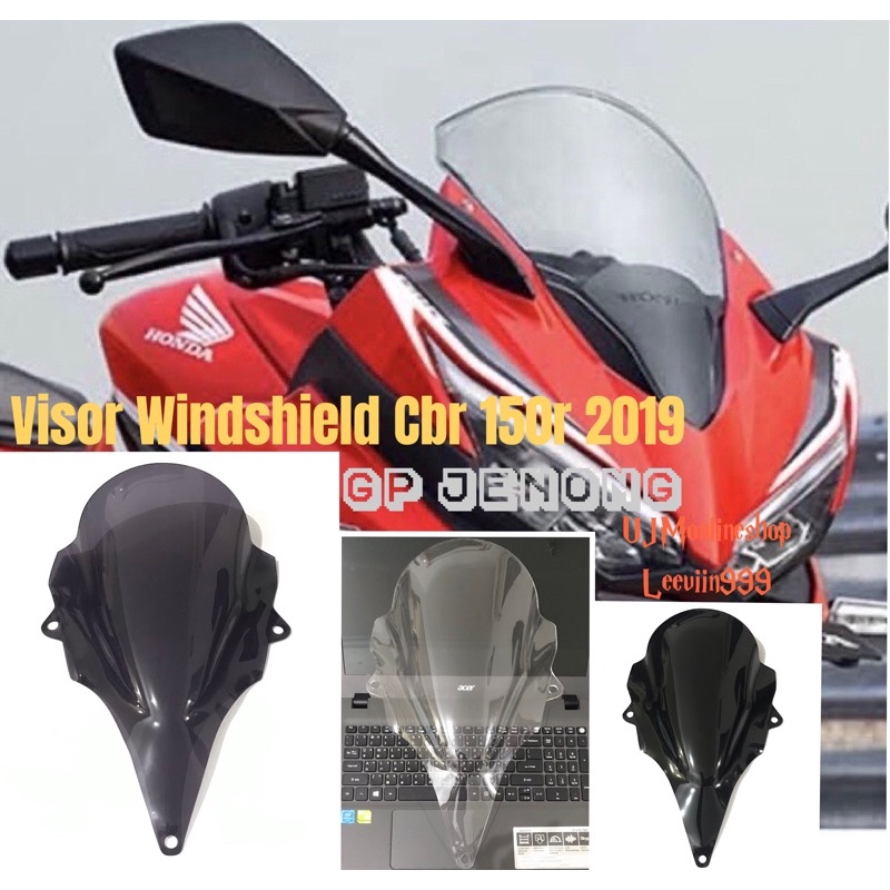 Visor Windshield Cbr150r Facelift New Winsil Cbr150r All New 2019-2020 Mika Fairing