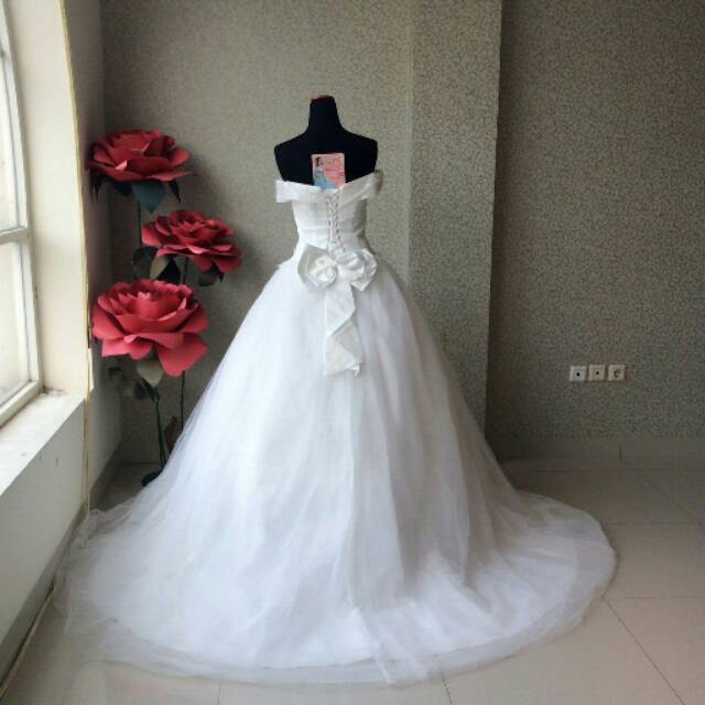 GAUN PENGANTIN EX364