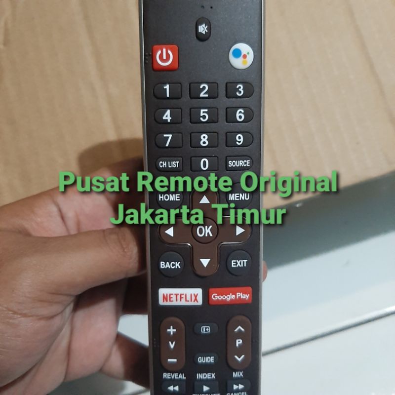 REMOTE REMOT SMART TV COOCAA YOUTUBE ORIGINAL ASLI