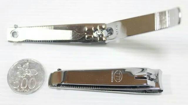 Gunting Kuku Besar Merk 777 - Potong Kuku Stainles Korea Nail Clipper