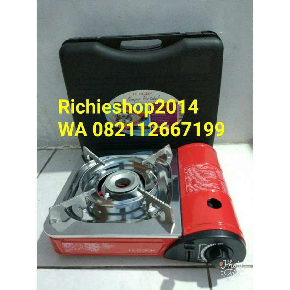 (READY COD) KOMPOR HI-COOK KC 105 / KOMPOR CAMPING / KOMPOR PORTABLE HI-COOK PROMO