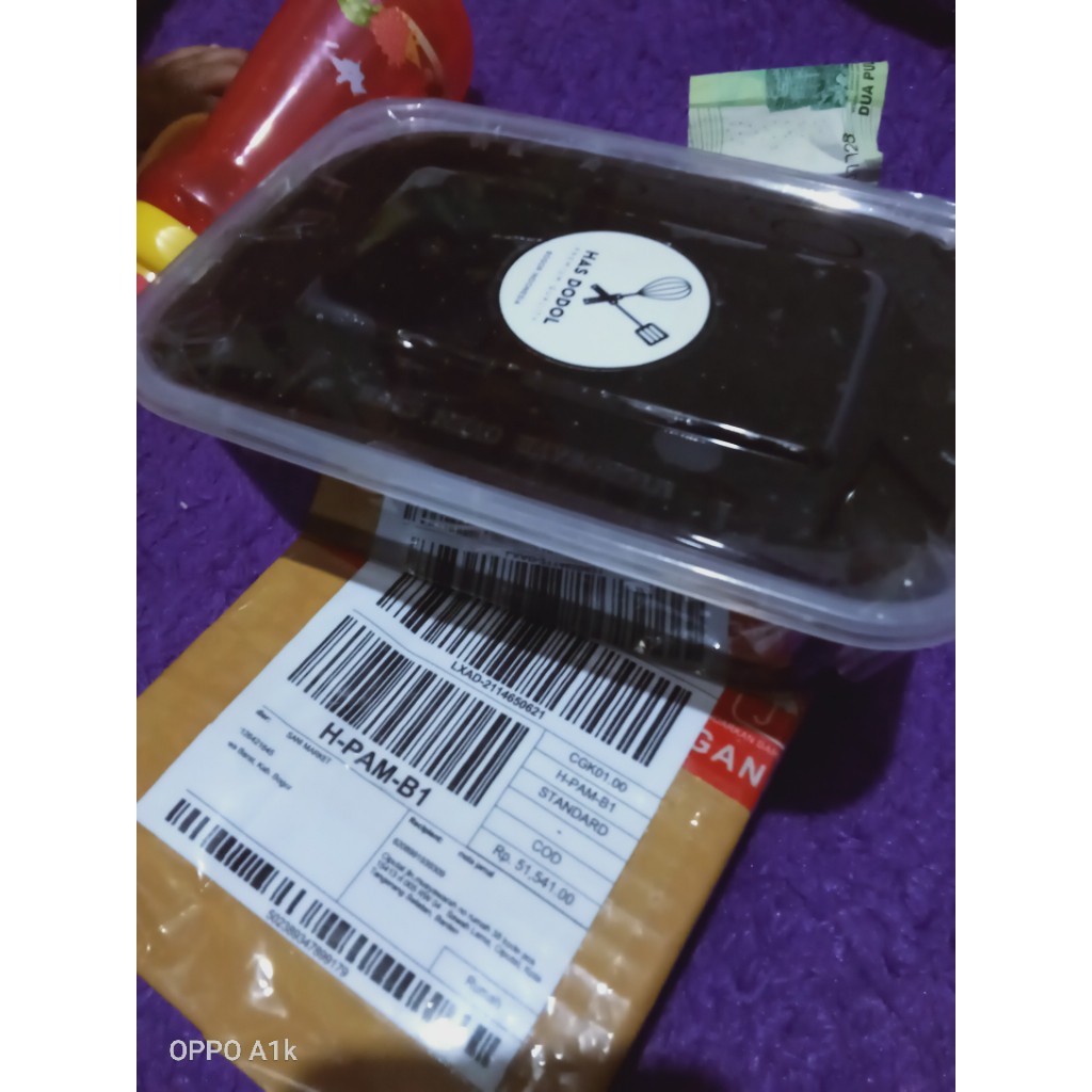 Paling Murah Dodol/Jenang legit Original Ketan item Asli 1kg Mika Higienis