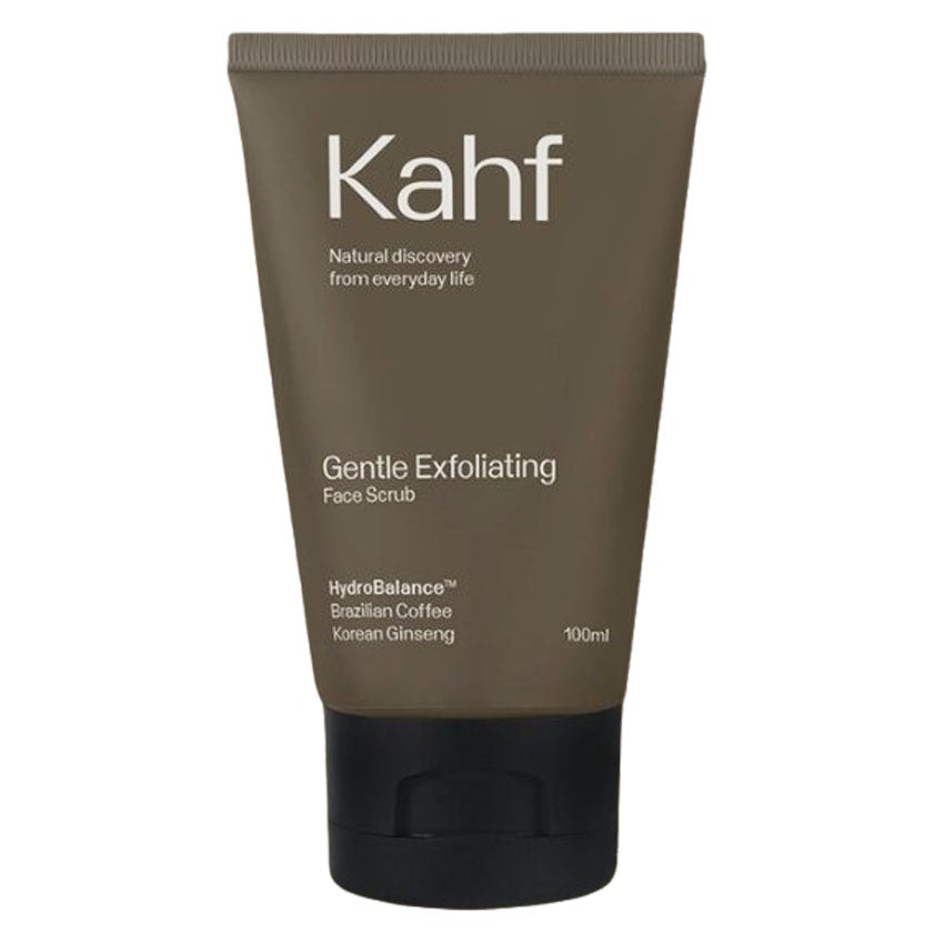 Kahf Gentle Exfloating Face Scrub Wajah Pria Anti Kusam Noda Hitam