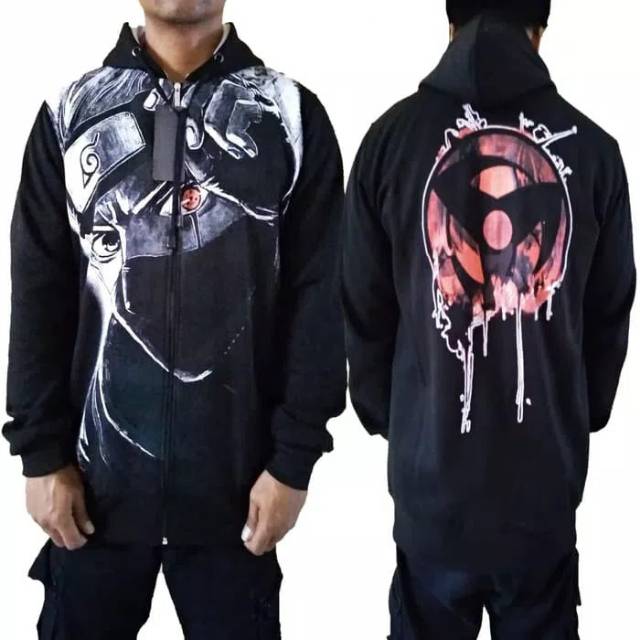 Jaket anime Naruto sharingan 3D