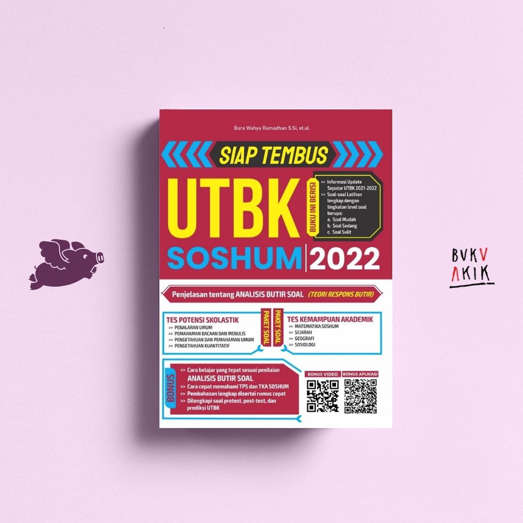 Siap Tembus UTBK Soshum 2022 - Bara Wahyu Ramadhan S.Si