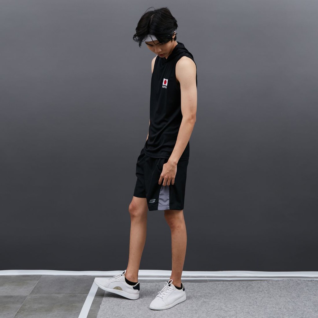 DONSON Sportswear Hoodie Singlet Sleeveless Tank Top Japan Nippon Black