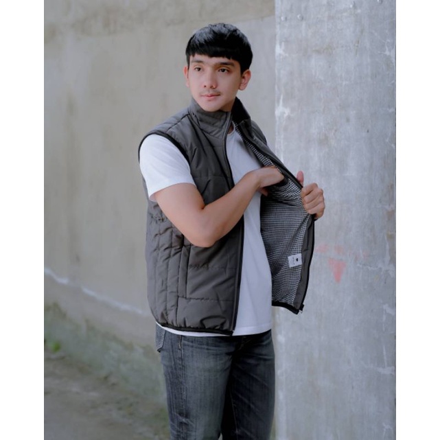 THE BOJIEL Original Jaket Pria Rompi Motor - Jaket Rompi Taslan