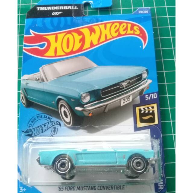 Hot Wheels Mattel Ford Mustang Convertible (James Bond 007, 2020)