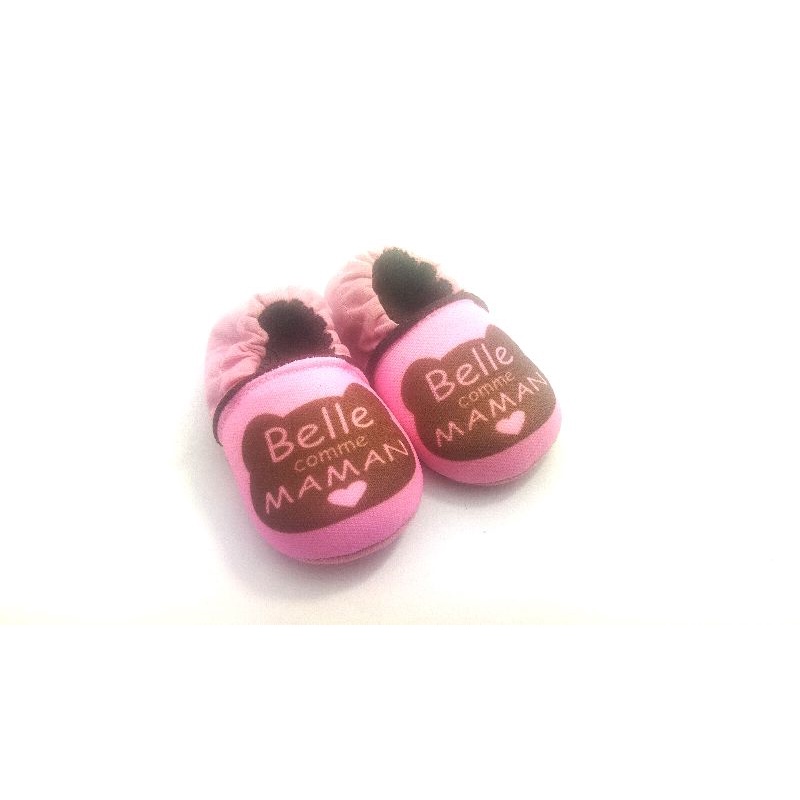 AMH BABY SHOES SEPATU BAYI  PREWALKERS PAPA MAMA BAREFOOT 0-12 BLN