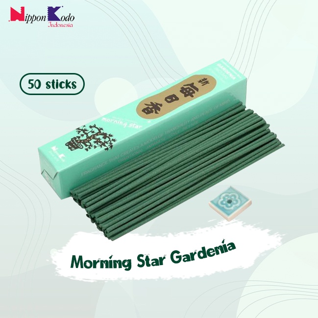 Dupa/hio Jepang wangi harum aromaterapi Morning Star Gardenia 50 stick