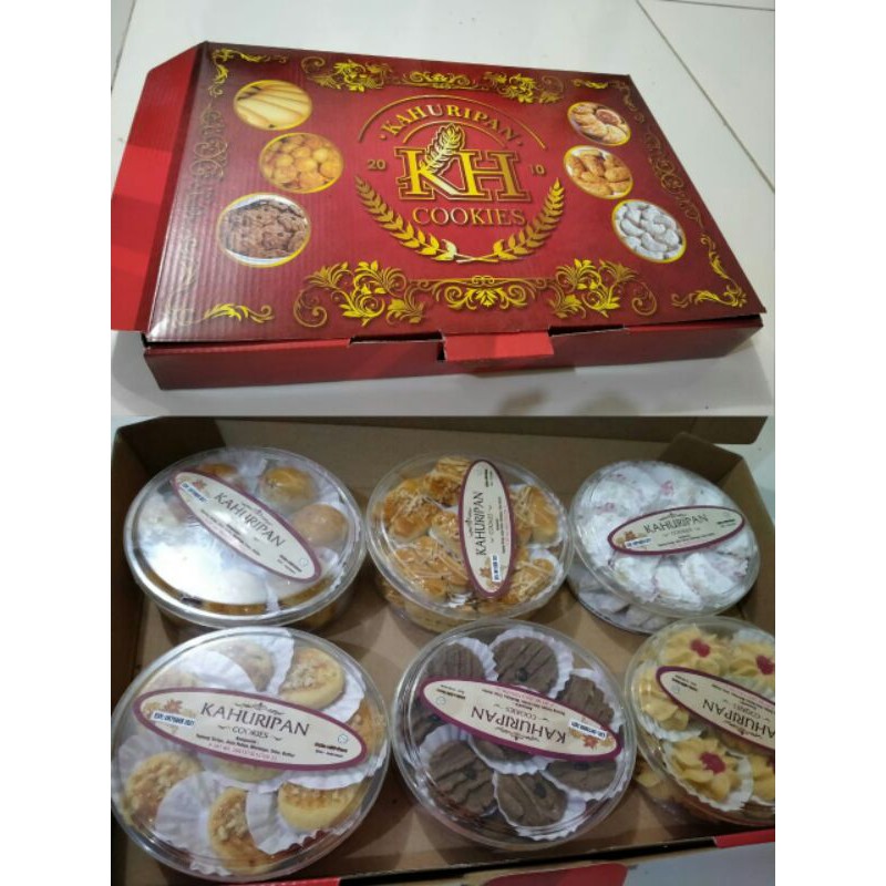 

KUE KERING KAHURIPAN PAKET COKELAT ISI 6