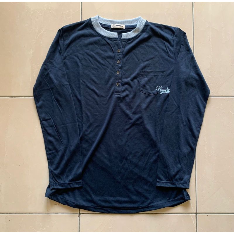 Kaos Nevada Lengan Panjang